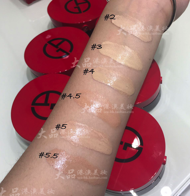 giorgio armani to go cushion foundation